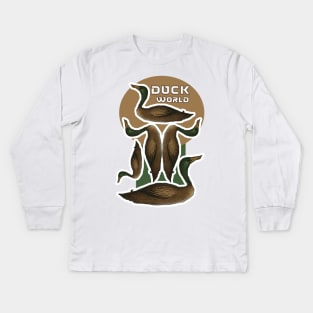 World of ducks Kids Long Sleeve T-Shirt